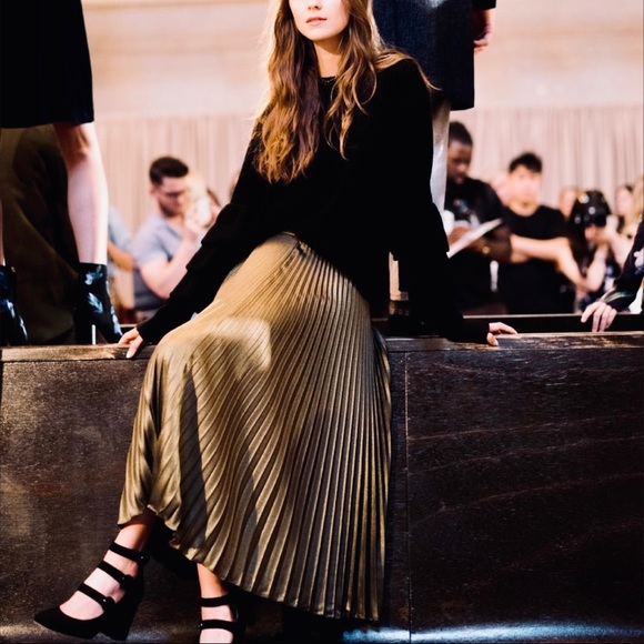 CLUB MONACO Annina Pleated Skirt - Picture 4 of 9